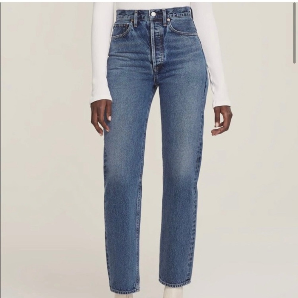 AGOLDE 90's Pinch Waist Jean in Portrait Wash